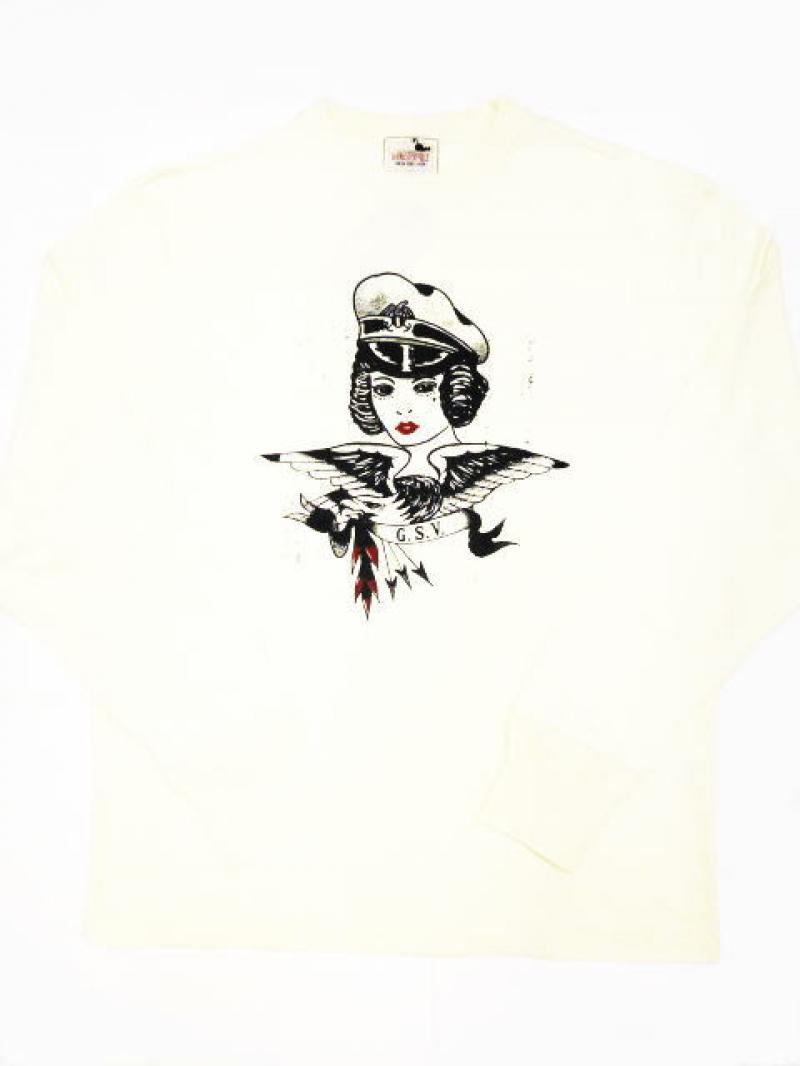 GANGSTERVILLE(󥰥)CAPT.BETTY-L/S T-SHIRTS