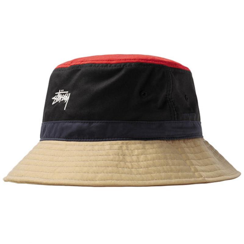 Stussy Color Block Bucket Hat