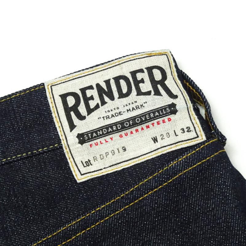 RENDER5POCKET SELVAGE DENIM PANT (ե֥ݥå åǥ˥ѥ)