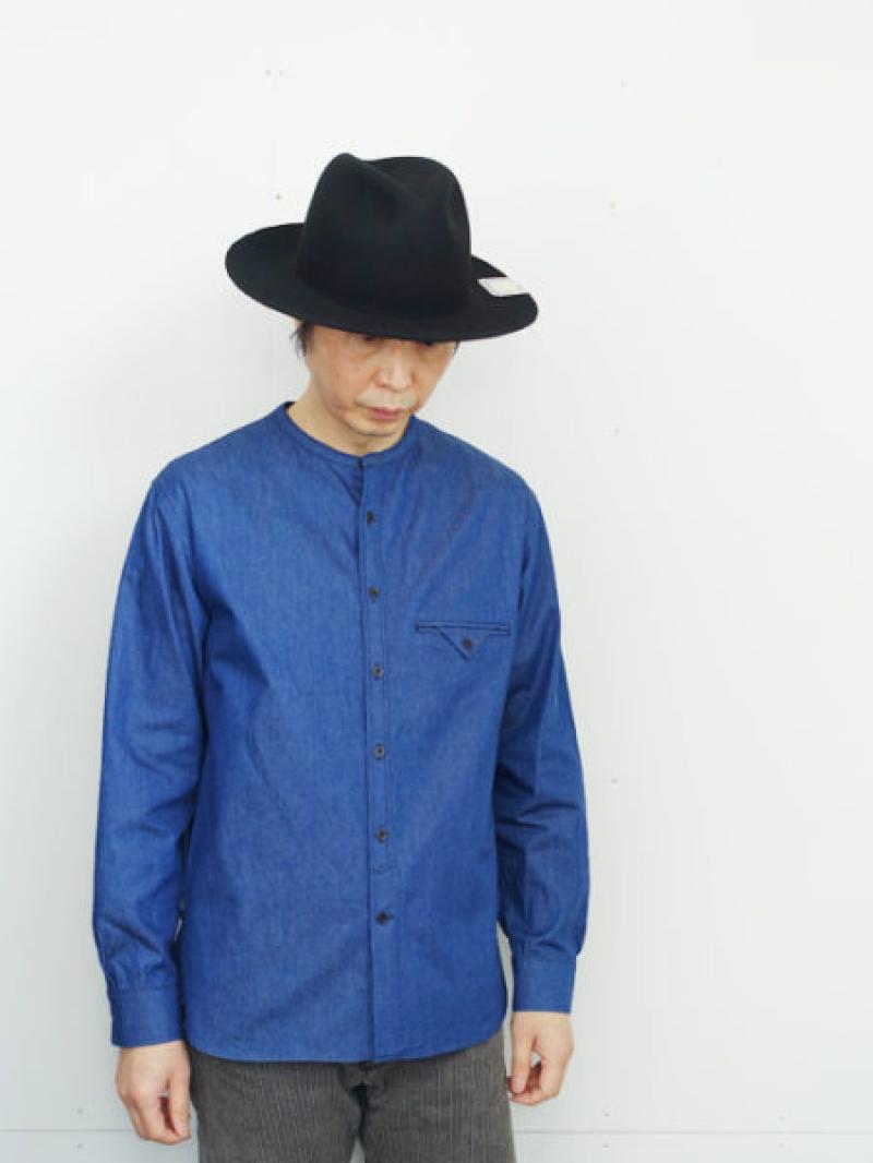 GERUGANO COLLAR SHIRTS -LIGHT OZ DENIM- (Ρ顼 -饤ȥ󥹥ǥ˥-)