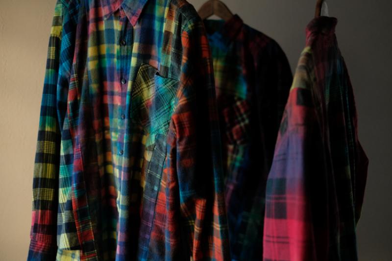 Rebuild By Needles:7 Cuts Wide Shirt / Tie Dye