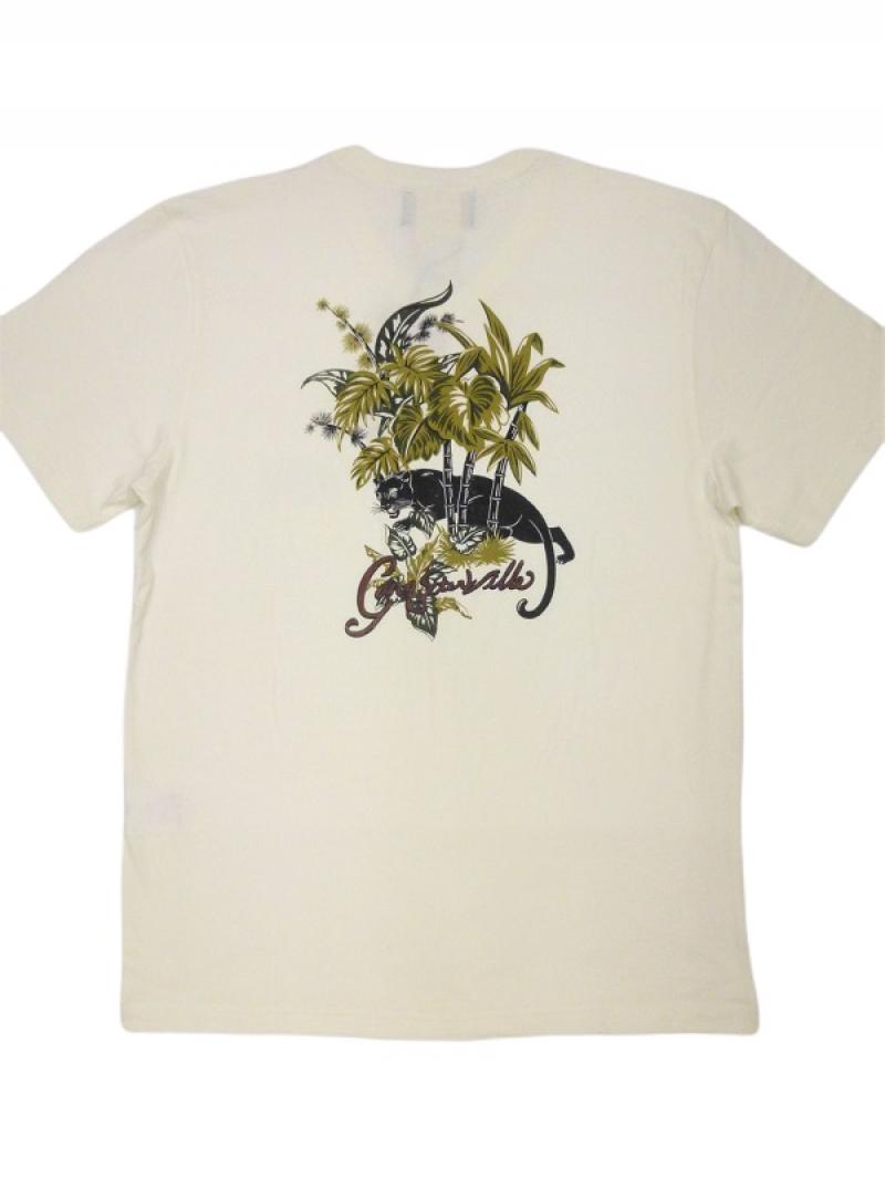 GANGSTERVILLE(󥰥)JUNGLE PANTHER-S/S V-NECK T-SHIRTS