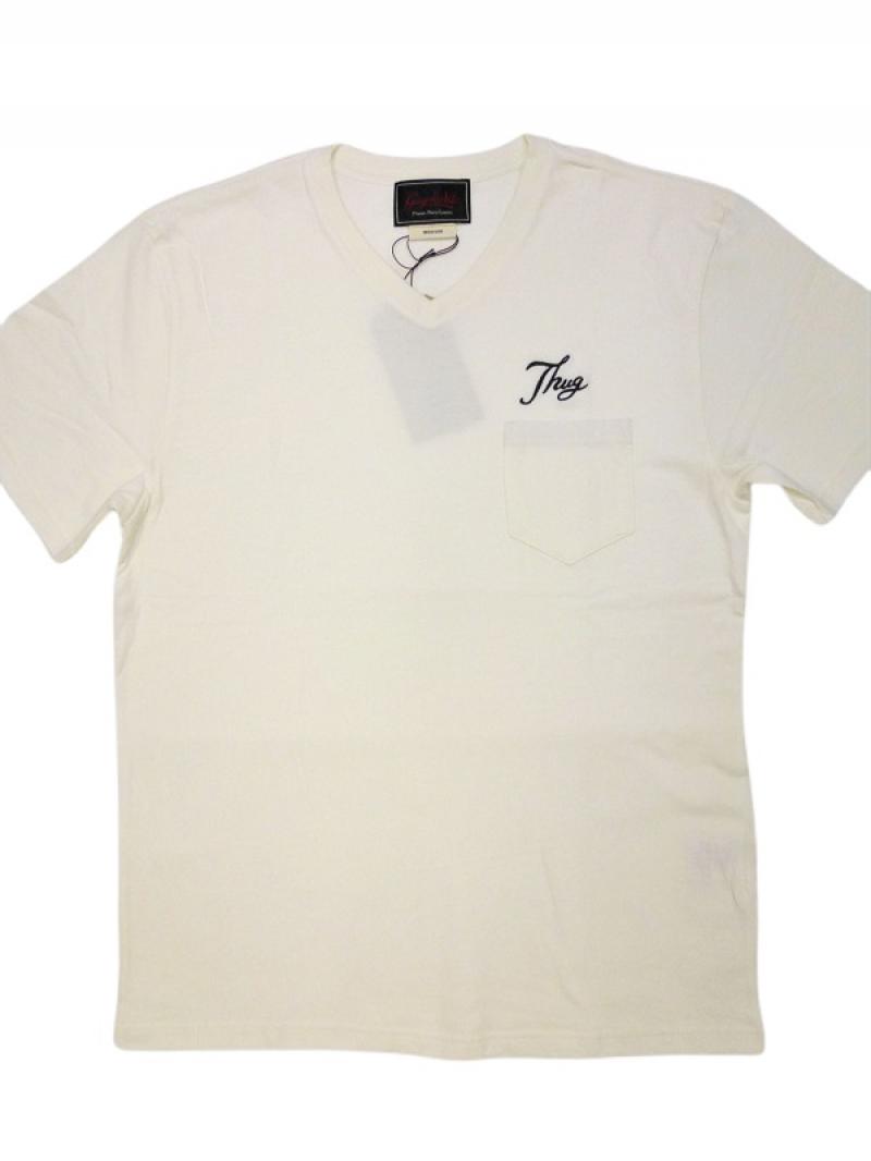 GANGSTERVILLE(󥰥)THUG-S/S V-NECK T-SHIRTS