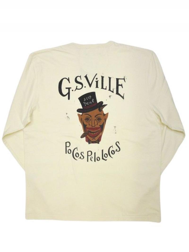 GANGSTERVILLE(󥰥)DEAL WITH THE DEVIL-L/S HENRY T-SHIRTS