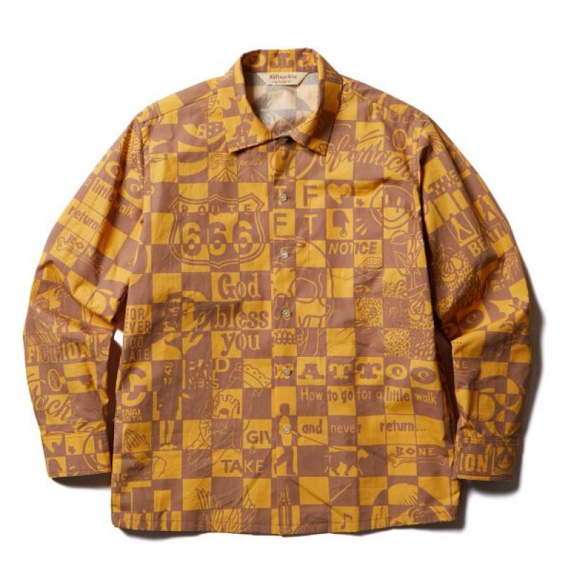 SOFTMACHINE(եȥޥ)PUZZLE SHIRTS L/S