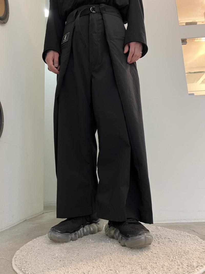 ANREALAGE / WRAPPING PANTS / Black 