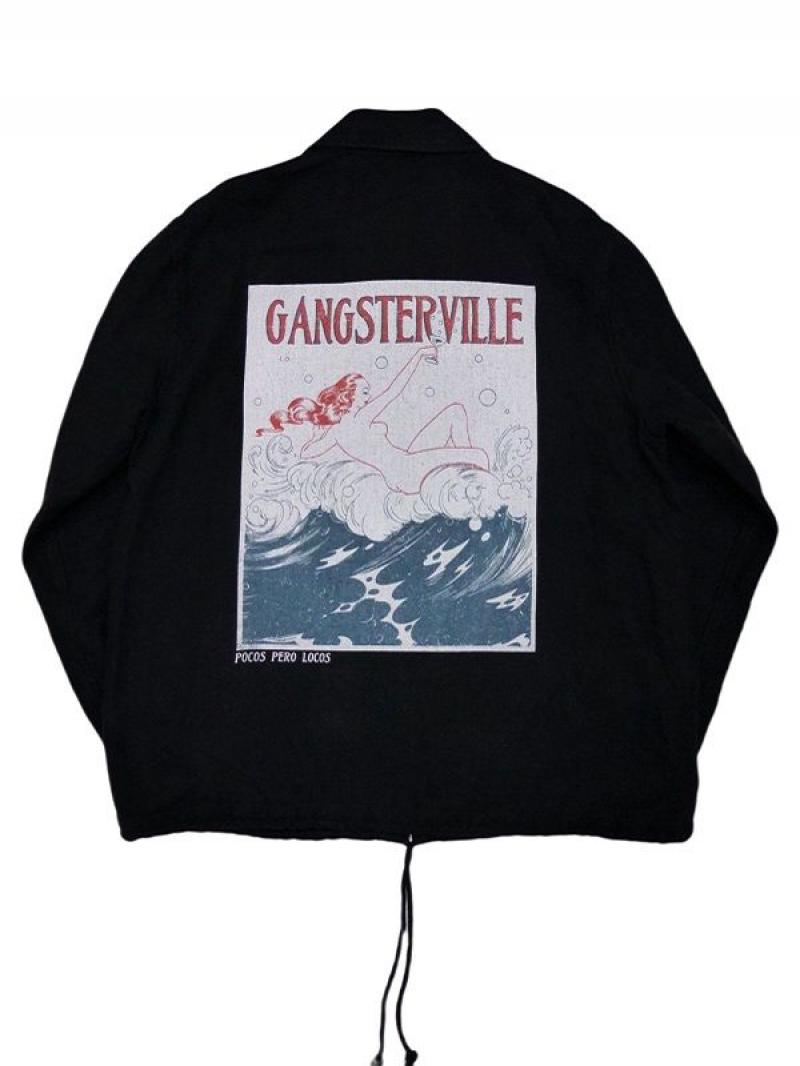 GANGSTERVILLE(󥰥)RIPTIDE CLUB-COACH JACKET