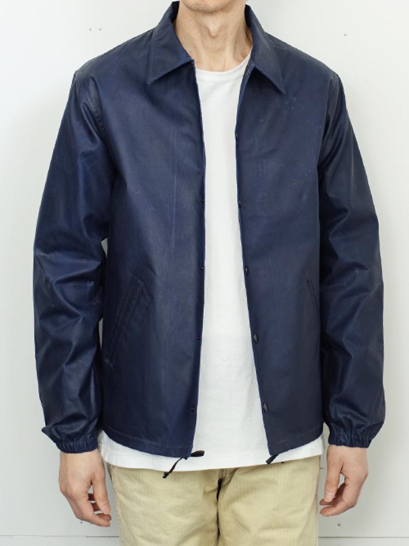 ADDICT CLOTHESWAXED COTTON COACH JACKET