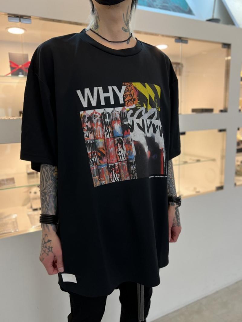 avisRyuji Kamiyama / WHYRATFACE WIDE DRY-TEE 