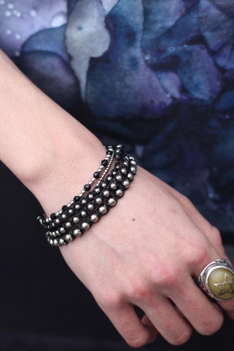 gunda [] BUBBLE ELEMENT BRACELET <Х֥륨ȥ֥쥹å> 8000+TAX ɤ˼ԤߤǥӡԤ߹gundaο͵꡼