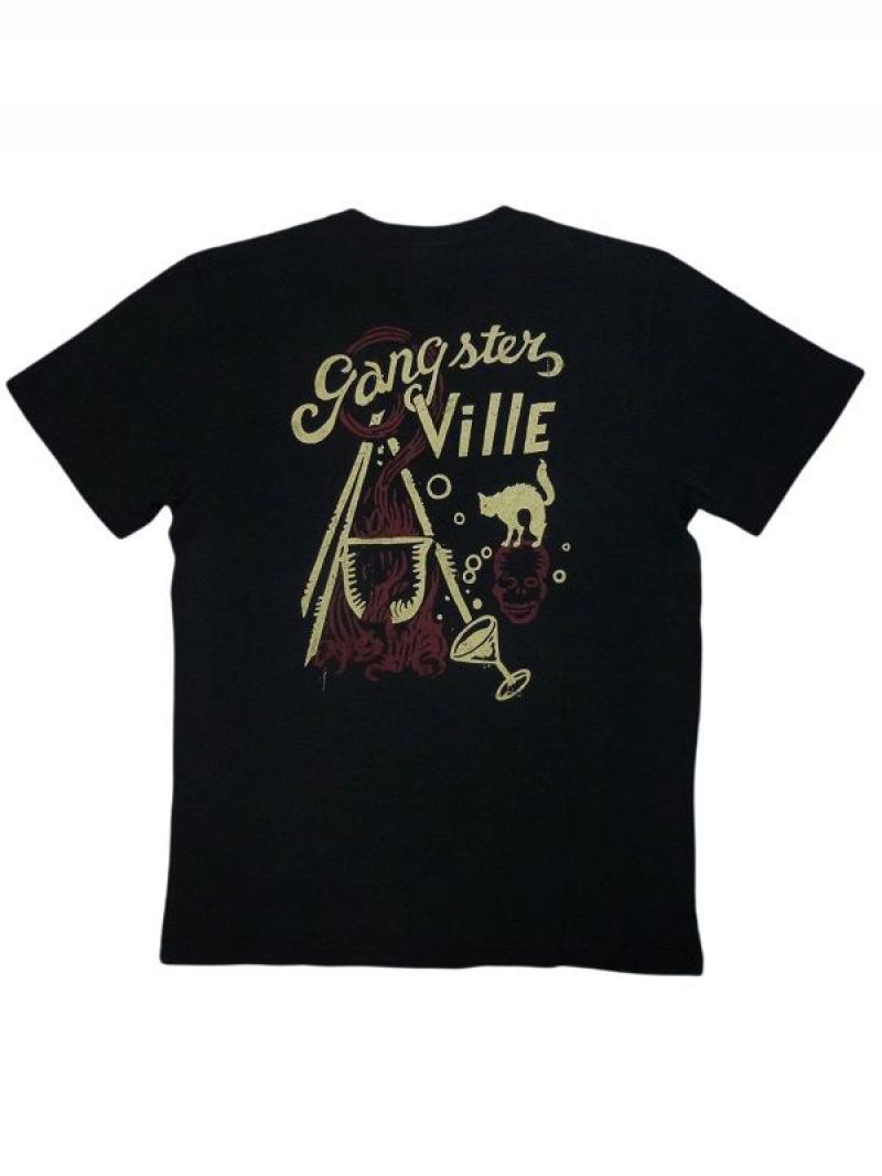 GANGSTERVILLE(󥰥)MOJO-S/S V-NECK T-SHIRTS