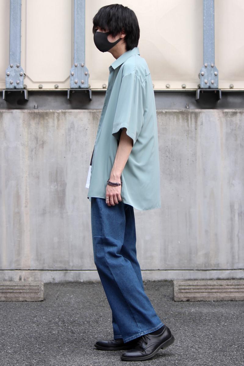 N.HOOLYWOODWRANGLER [̥ϥꥦåɡߥ󥰥顼] DENIM WRANCHER PANTS <ǥ˥㡼ѥ>  8󥹤Υ饤ȥȥåǥ˥ѡ