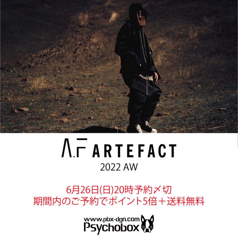 ͽ󳫻🚩A.F ARTEFACT 22 AW 