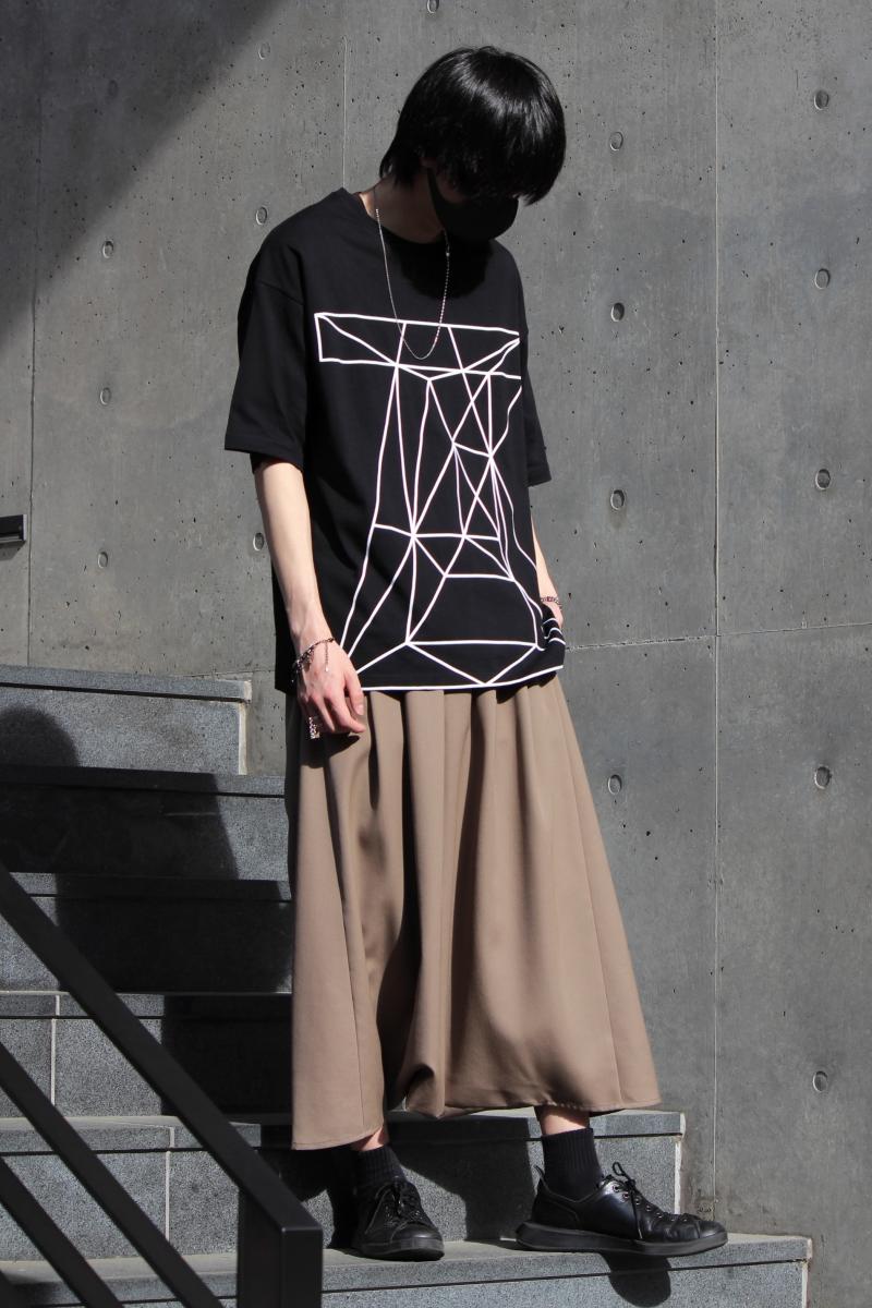 ANREALAGE [ꥢ쥤] POLYGON AZ LOGO T-SHIRTS <ݥꥴ󥢥ꥢ쥤T>  ΥơޤħݥꥴǥɽTġ 륯꡼ץȤȤǻܤƤ