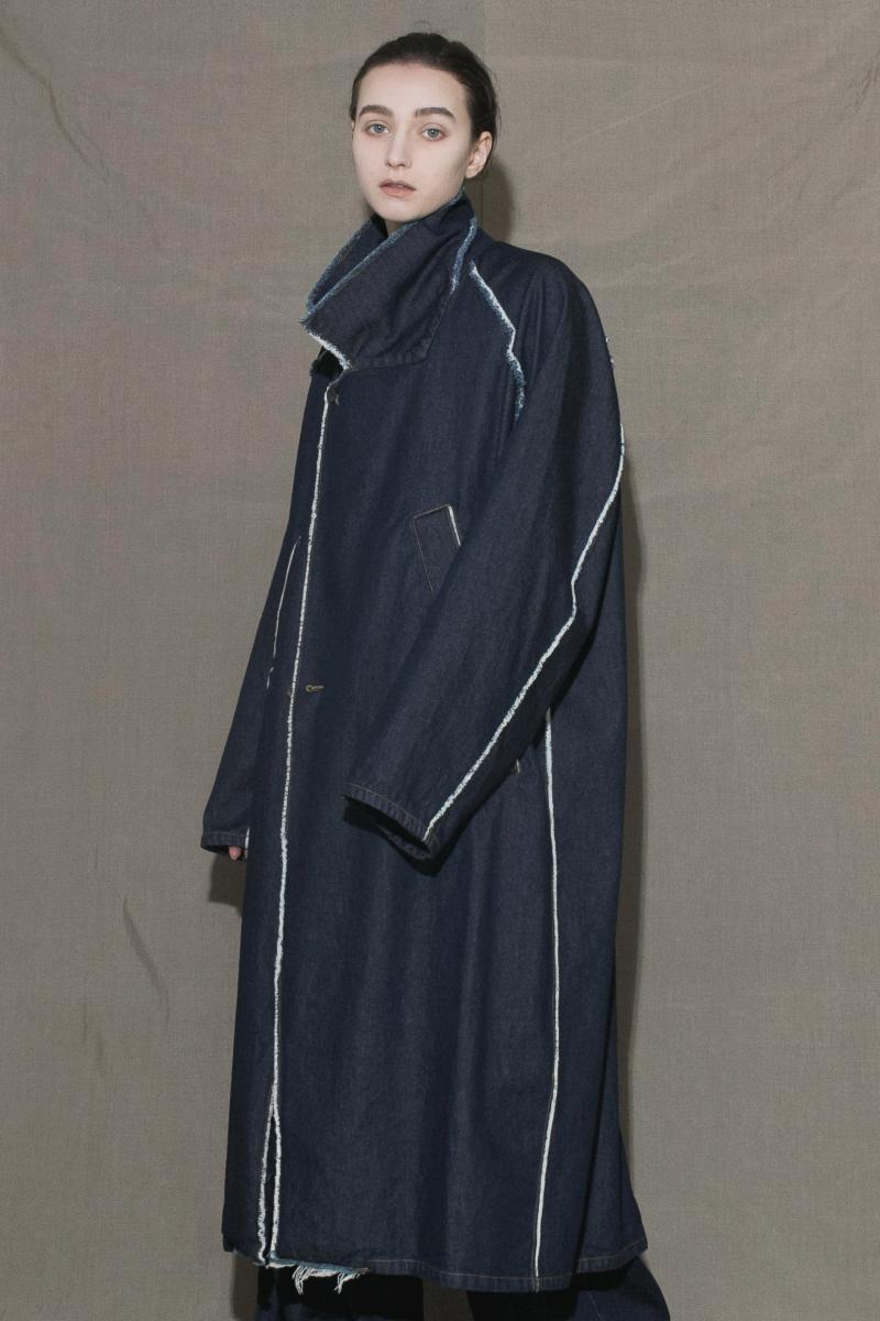 my beautiful landlet [ޥӥ塼ƥեɥå] 2022AW쥯󥹥!  DENIM LONG COAT<ǥ˥󥰥> Τʤ褦ʥ󥰾ȥӥå륨åȤŪ