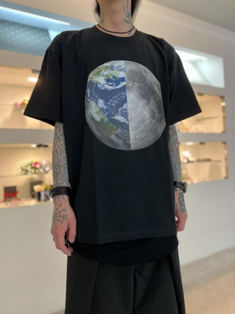 ANREALAGE / Earth&Moon graphic T-shirts 