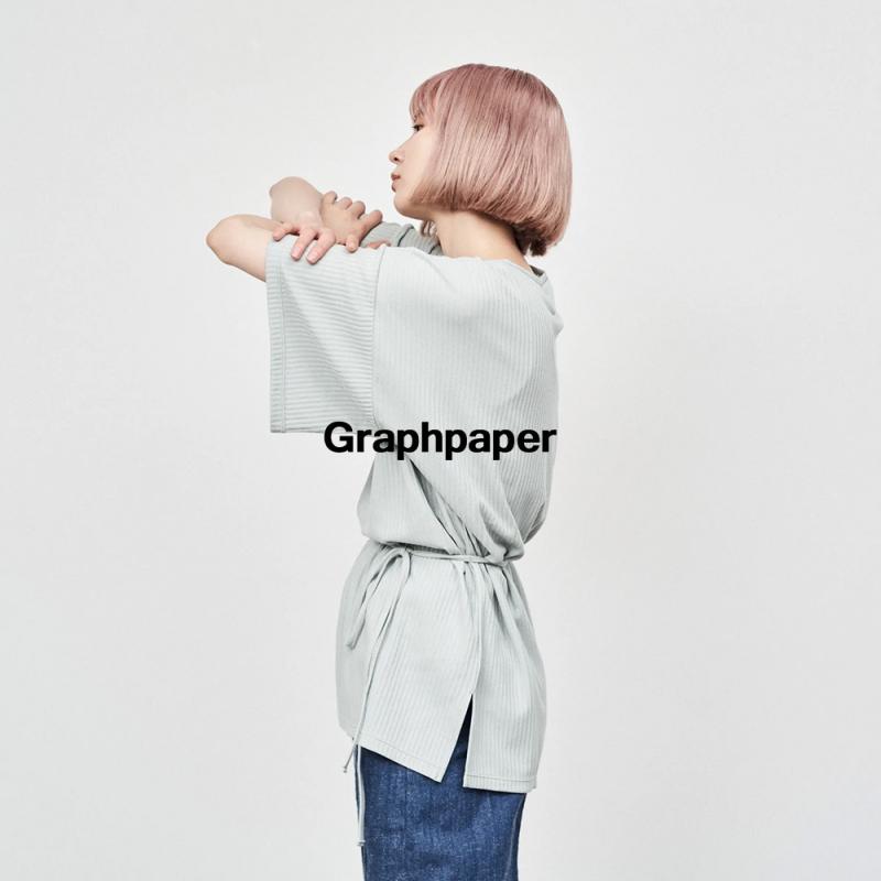 Graphpaper(WOMENS) / ƥ Valley Rib String Big Sleeve Tops