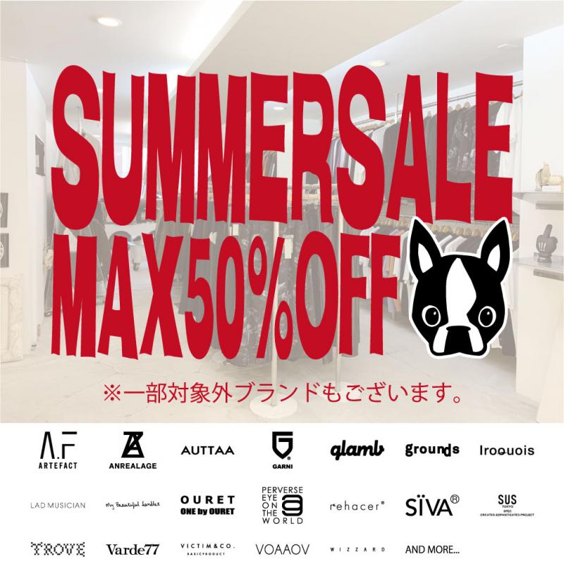 SUMMER SALE 🉐MAX 50%OFF