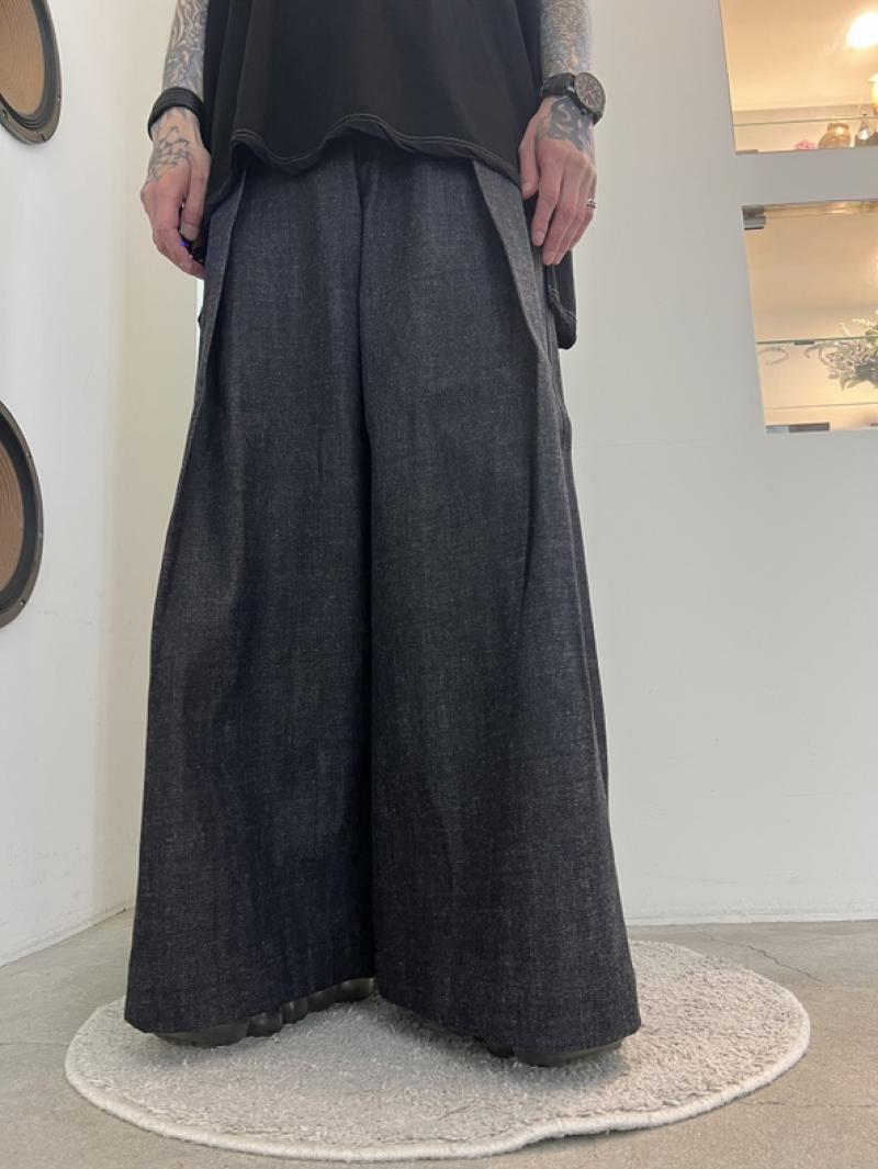 VOAAOV 22AW !DENIM Tuck Wide Pants 