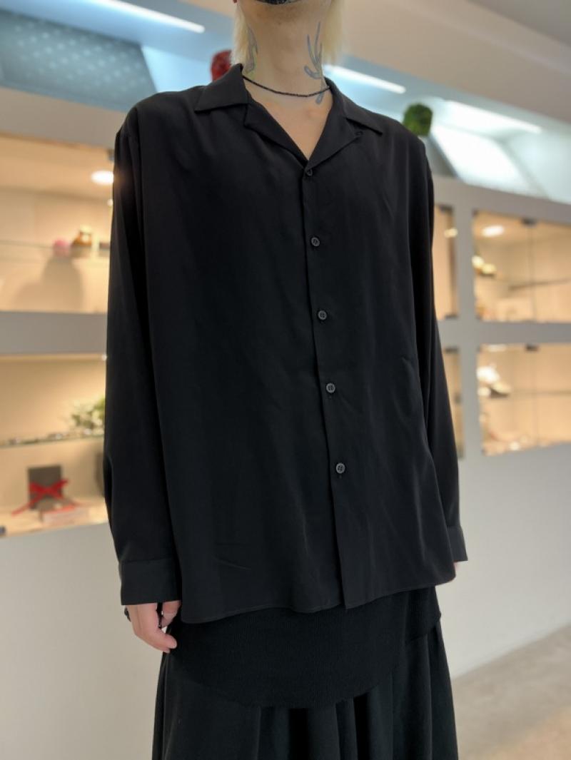 LAD MUSICIAN / DECHINE BIG OPEN COLLAR SHIRT 