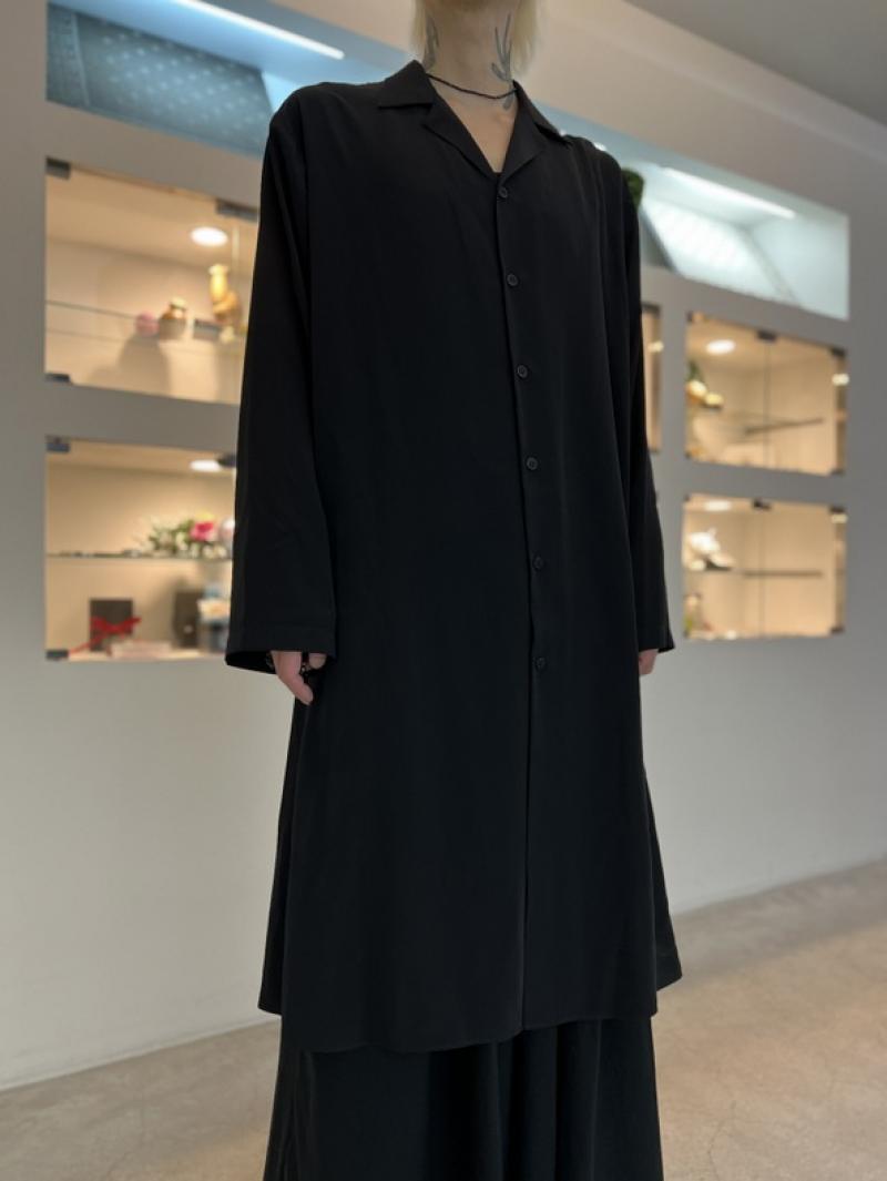 LAD MUSICIAN / DECHINE LONG OPEN COLLAR SHIRT 