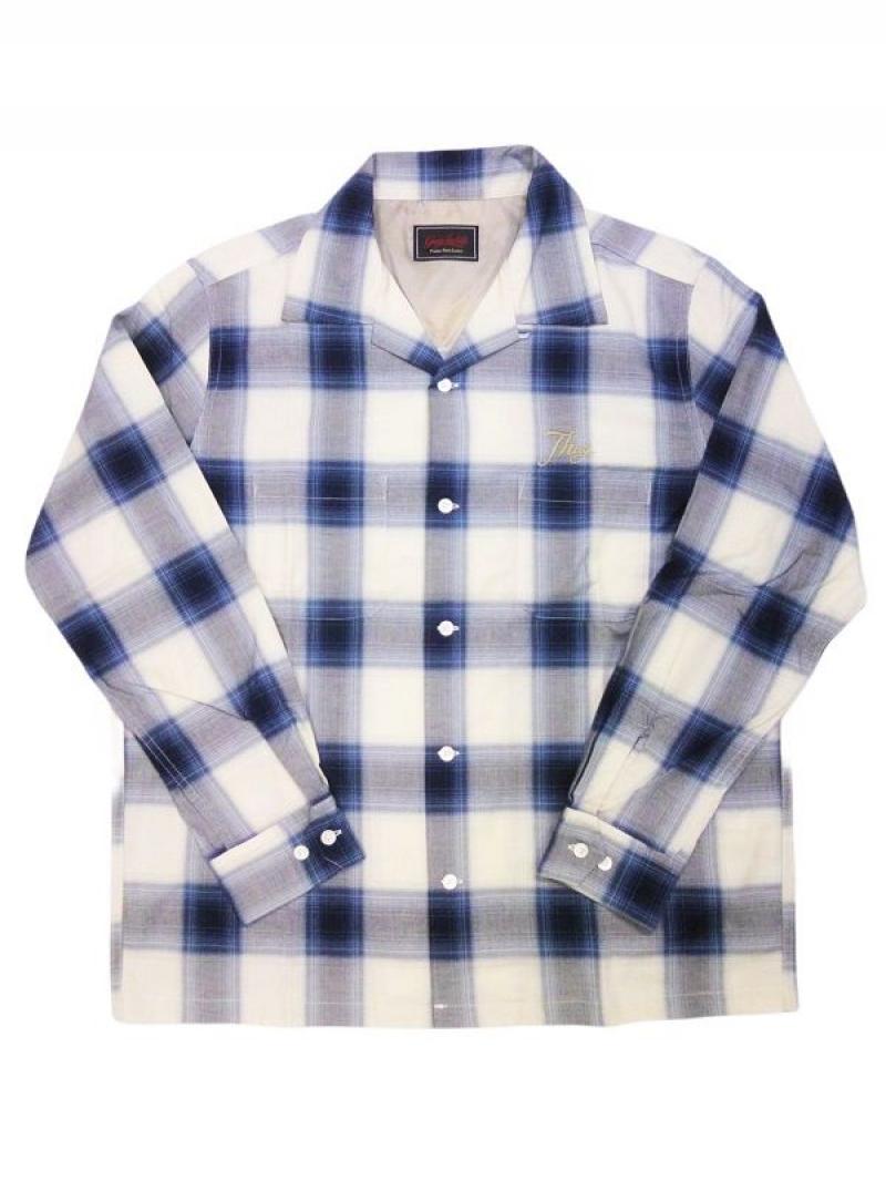 GANGSTERVILLE(󥰥)THUG-L/S CHECK SHIRTS