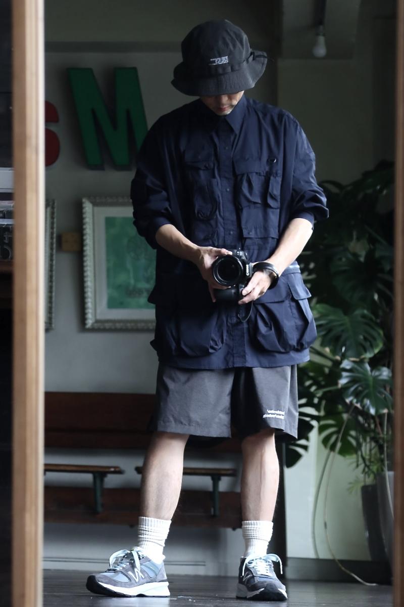 FreshService եå奵ӥ22AW TACTICAL POCKET L/S SHIRT(FSW-22-SH_88)NAVY 