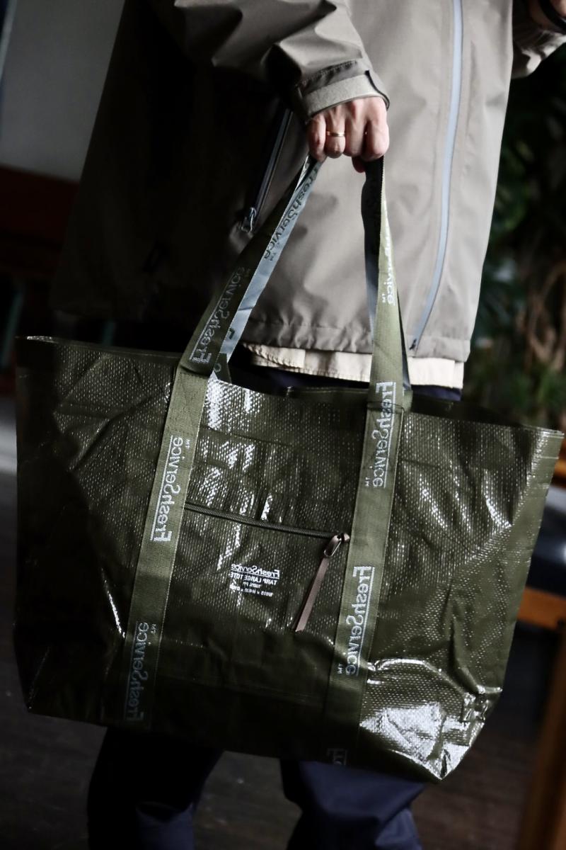 FreshService եå奵ӥ22AW TARP LARGE TOTE(FSW-22-AC_149)KHAKI 