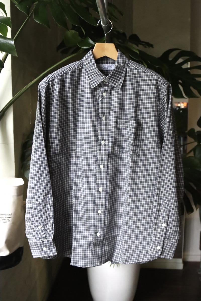 UNIVERSAL PRODUCTS ˥Сץ22FW Soktas Flannel Check Shirt[NAVY CHECK] 