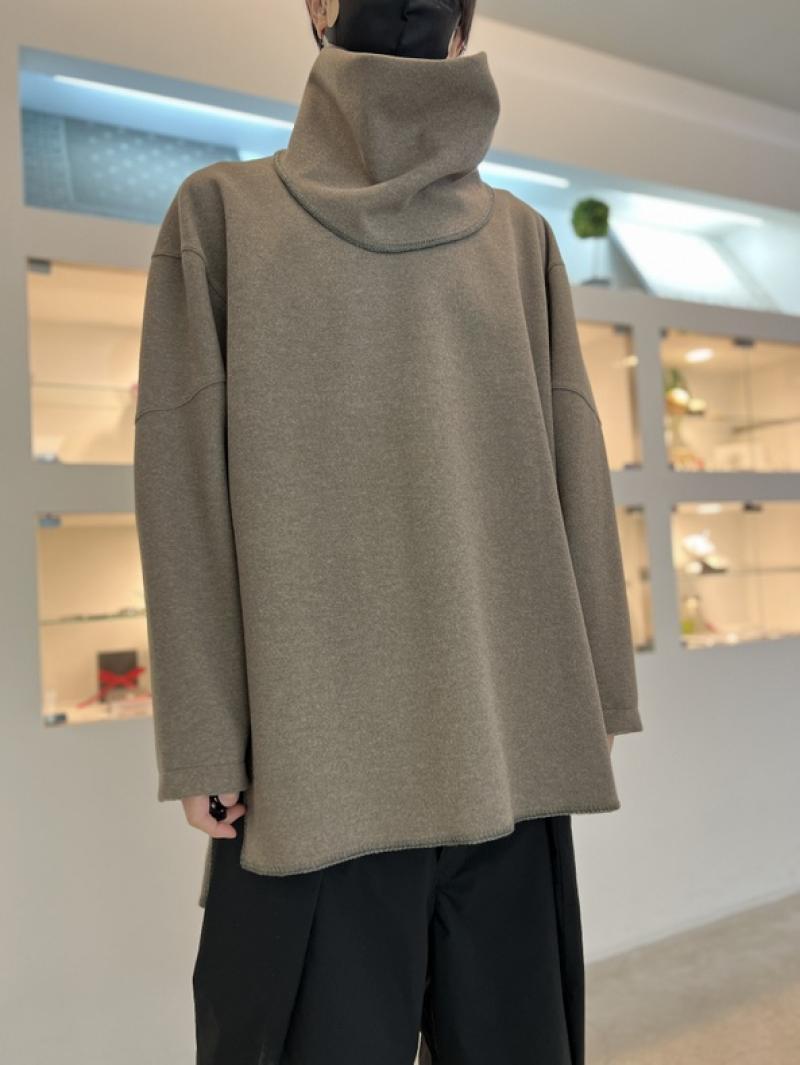 VOAAOV / HYBRID RELUX JERJEY Crew Neck Pullover 