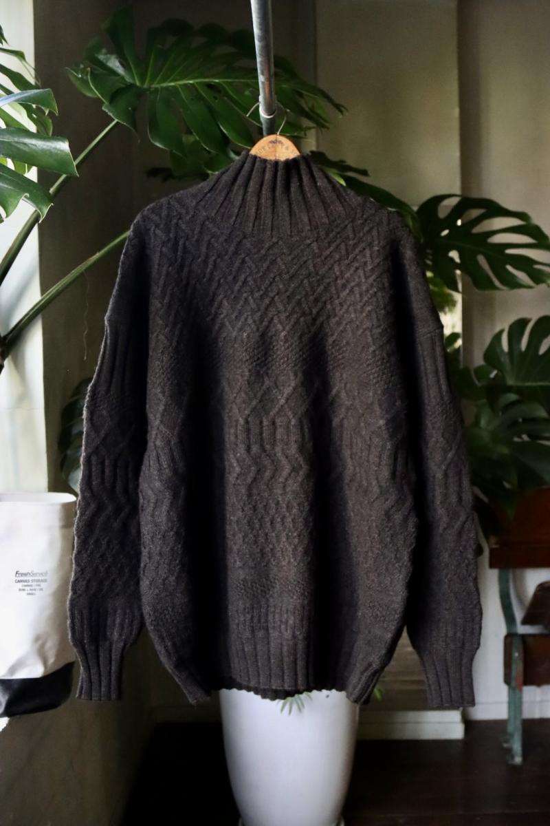 SABA 22AW å奻 lrish sweater 