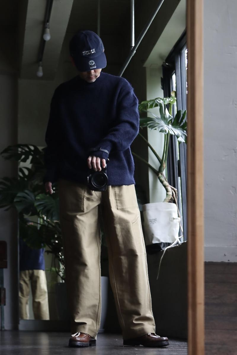 blurhms ֥顼ॹ22FW Utility Back side Trousers(BHS22F020)Brass Beige