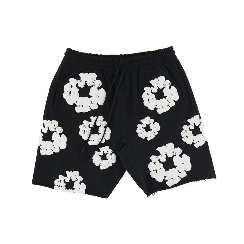 ǥᥤɡߥǥ˥ƥREADYMADEDENIM TEARS COTTON WREATH SWEAT SHORTS(RM-K01-0000-132)BLACK