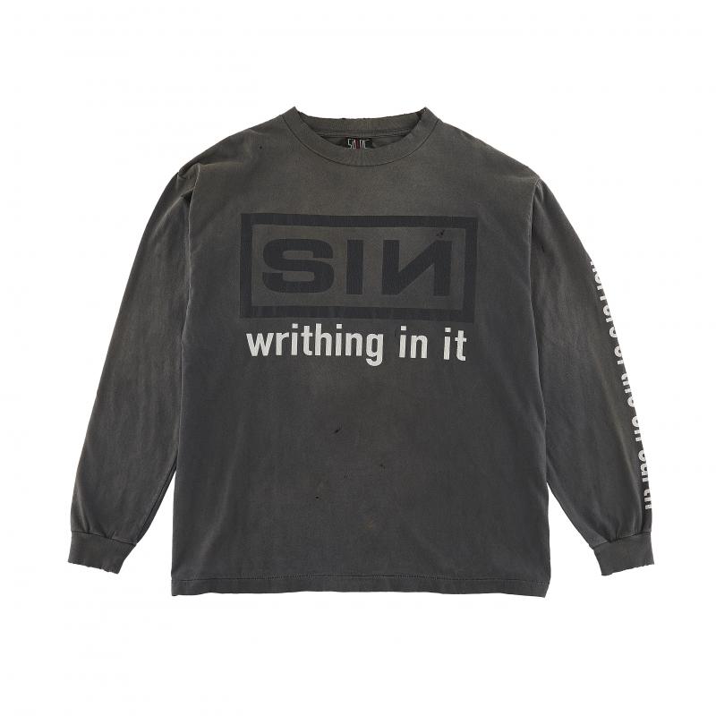 ©SAINT Mߡߡߡߡߡ ȥޥ 22AW SIN LS TEE(SM-A22-0000-012) BLACK