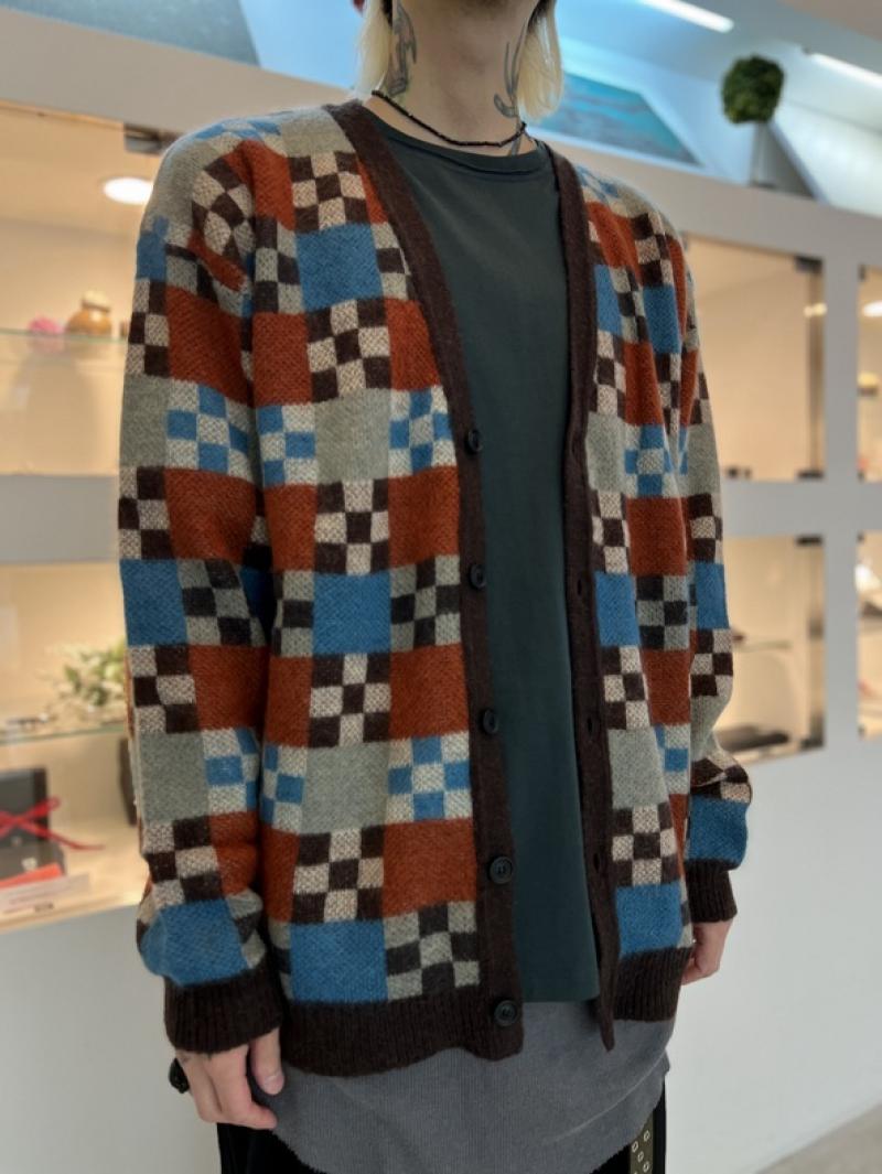 glamb / Chequered Cardigan 