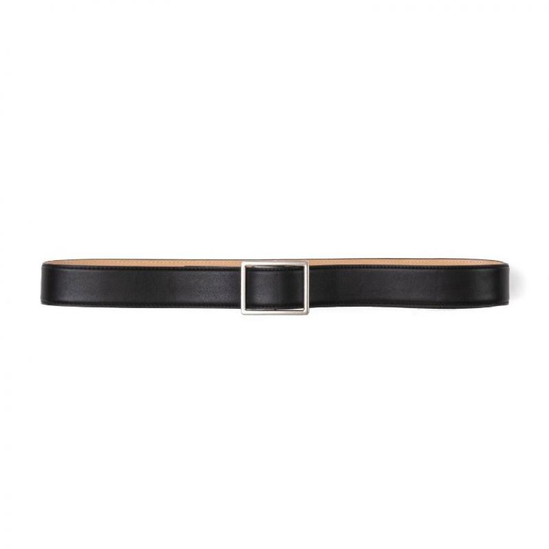 Graphpaper եڡѡ22AW Graphpaper Holeless Leather Classic Belt(GU224-90072B)BLACK