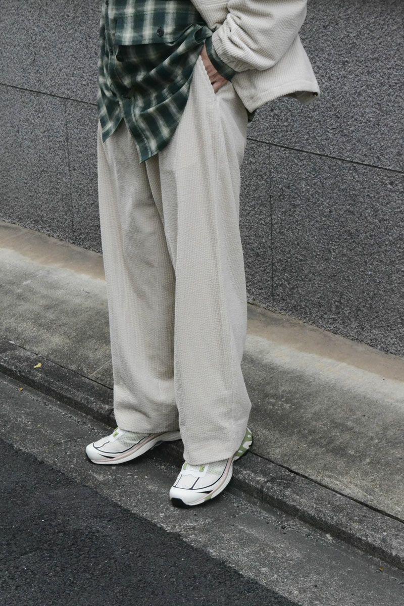 UNIVERSAL PRODUCTS ˥Сץ22FW PUFF CORDUROY PANTS 