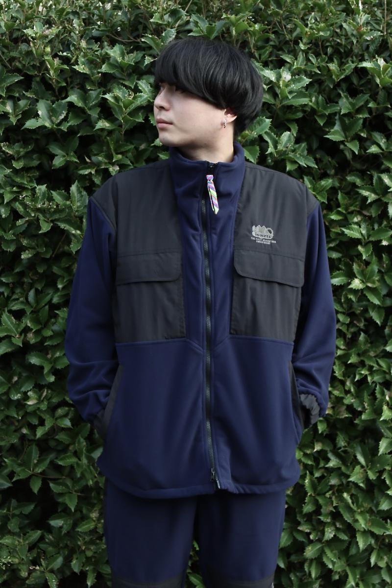 is-ness ͥ22AW THM FLEECE JACKET (1004AWCS01)NAVY 1021ȯ 