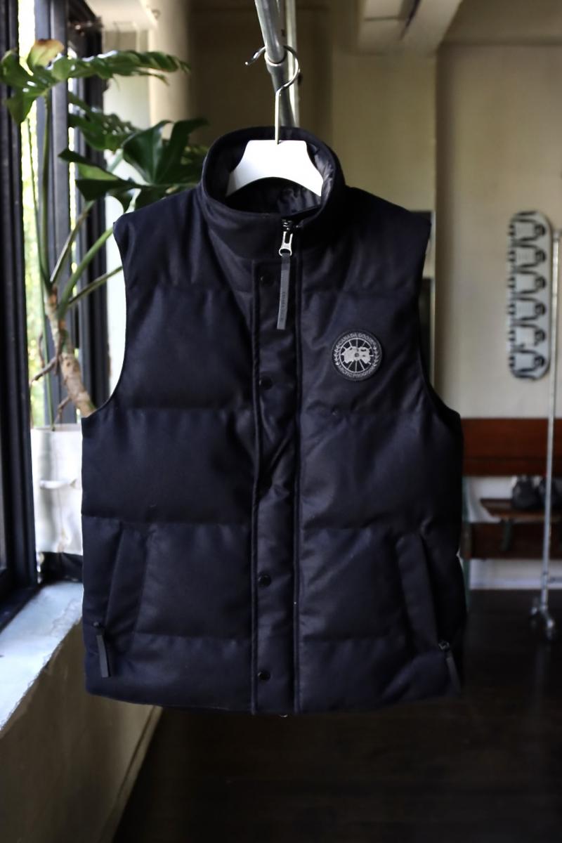 CANADA GOOSE ʥ22AW GARSON VEST WOOL BLACK LABEL(4151M1) ȯ!