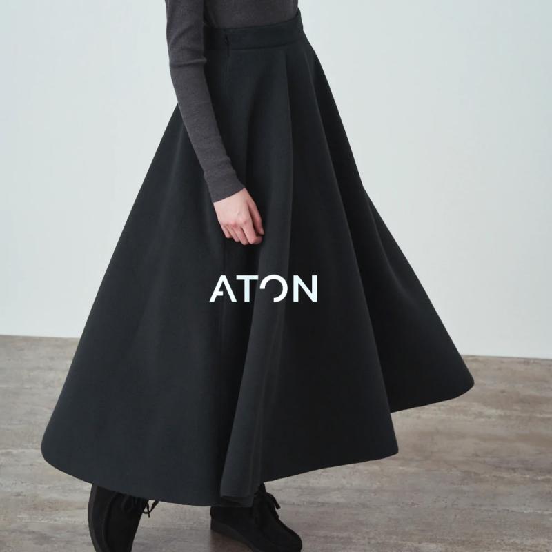 ATON / ƥ POLARTEC FLEECE CIRCLE SKIRTand more