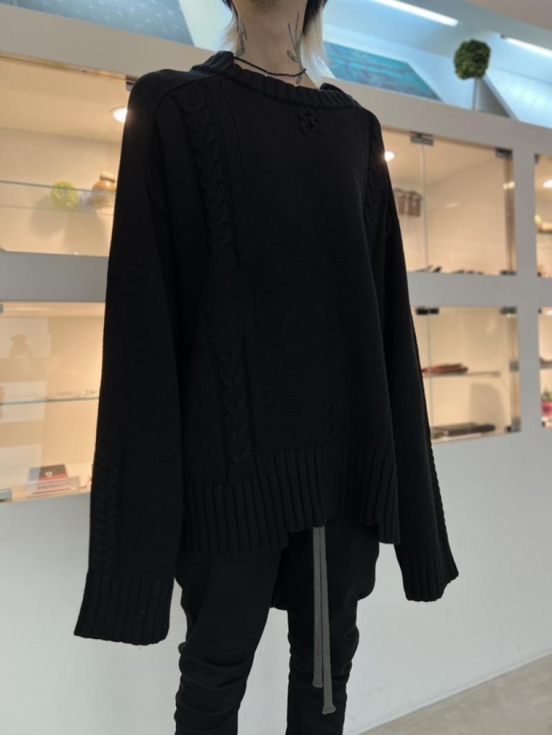 A.F ARTEFACT / Low Gauge Knit Pullover 