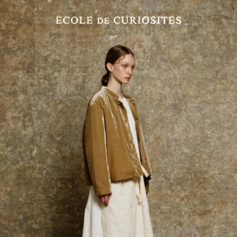 ECOLE DE CURIOSITES ​/ ƥ GIULIO SILK VELVET JACKETand more