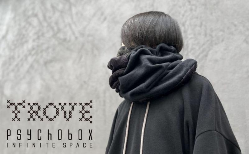 ȯ䳫🚩TROVEPsychobox / POROMIES LOOP MUFFLER / BLACK