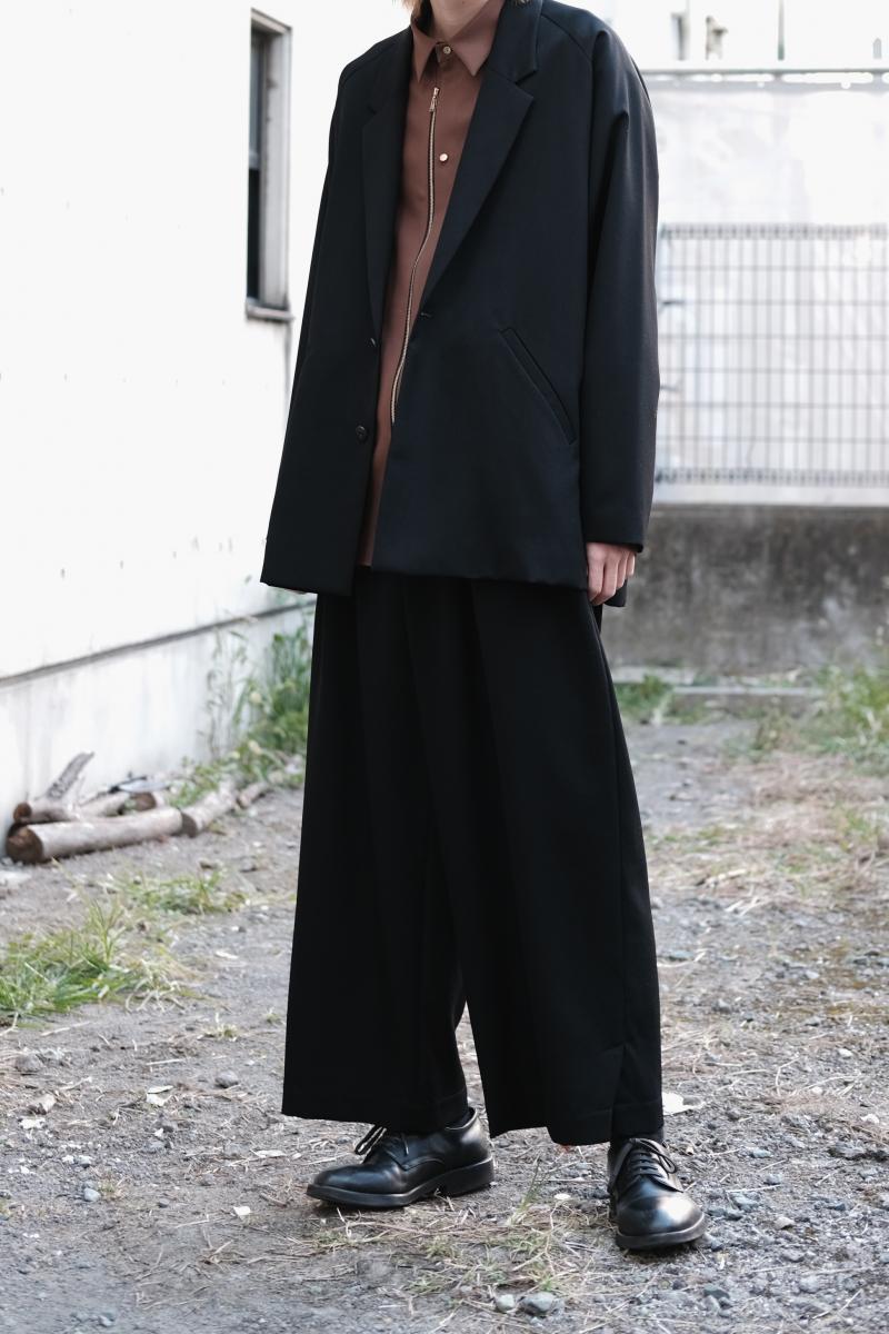 Dulcamara [ɥ륫ޥ] YOSOIKI SLASH HEM WIDE PANTS <褽åإ磻ɥѥ>  äȤ磻ɥ륨åȤ˻ž夲åѥġ