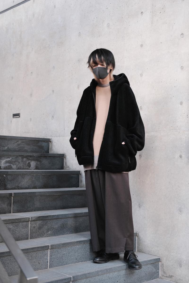 Dulcamara [ɥ륫ޥ] YOSOIKI SLASH HEM WIDE PANTS <褽åإ磻ɥѥ>  ꥸʥե֥åȤäΥ磻ɥѥġ