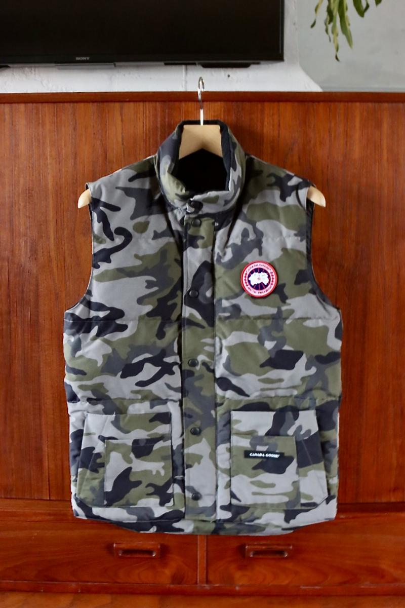 CANADA GOOSE ʥ22AW FREESTYLE CREW VEST -PRINT(ե꡼륯롼٥ȥץ)CLASSIC CAMO(4154MP) ʥ谷Ź