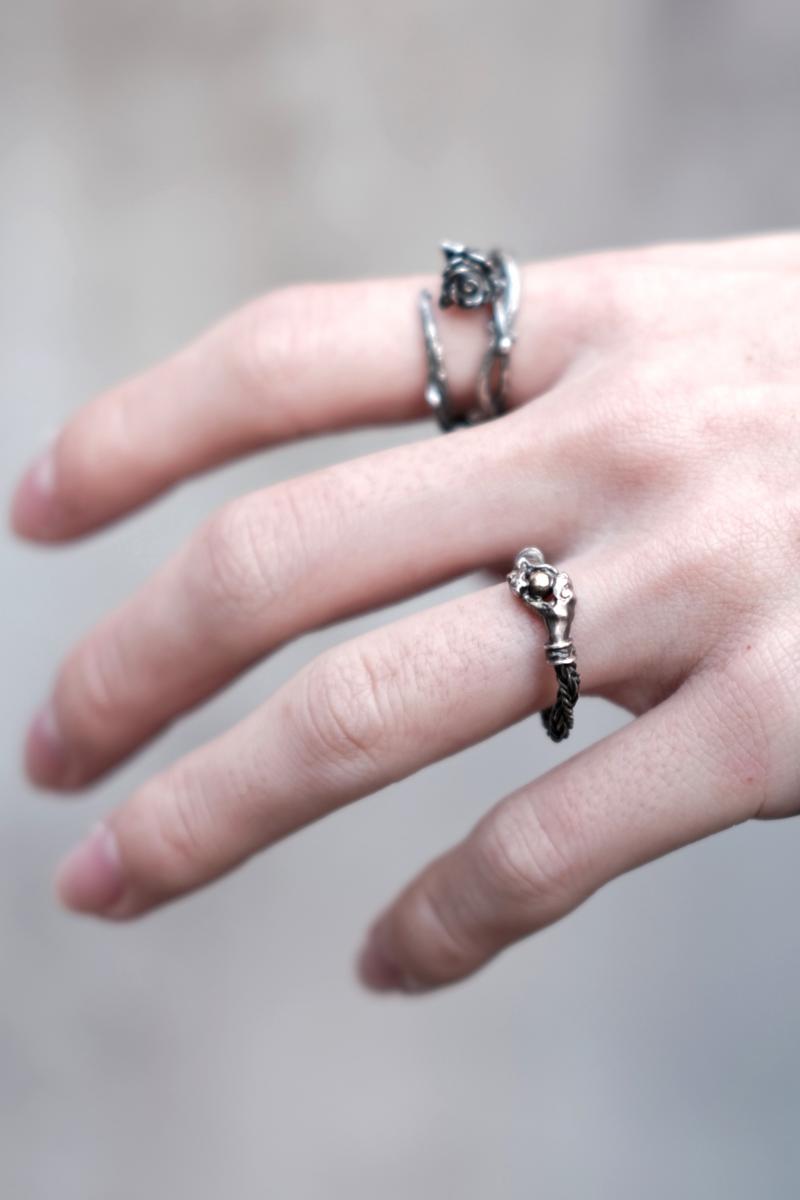 Garden of Eden [ǥ󥪥֥ǥ] Snake Chain Ring <͡>  ؤΥΤ褦ʥѥѤŪʥǥΥС󥰡