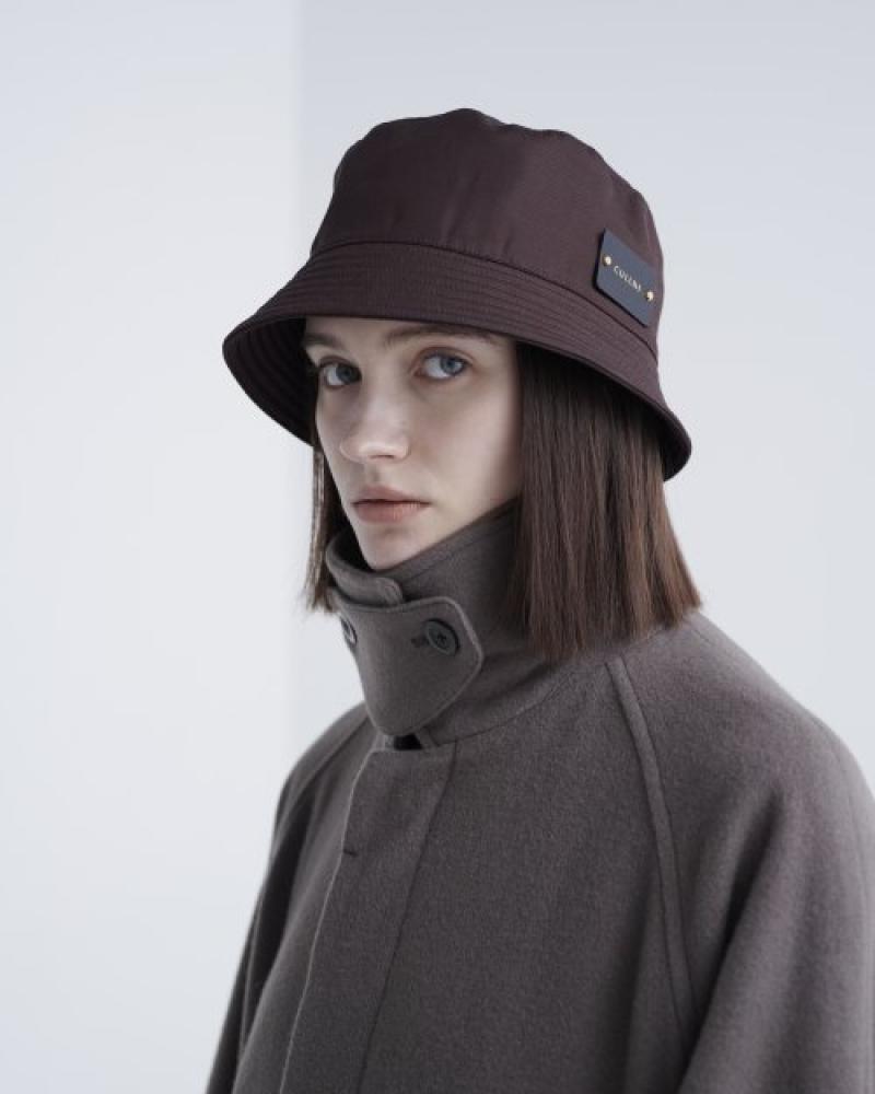 CULLNI [] Bulky Chino Bucket Hat <Х륭ΥХåȥϥå>  ڤȩΤ褤åȥ졼ǺѤХåȥϥåȡ ǥ͡ȤΥȤˤ⤪Ǥ