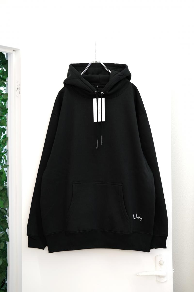 N.HOOLYWOOD [̥ϥꥦå] LOGO SWEAT HOODED <åȥѡ> 2023SS 2231-CS80 15400  ˽񤭲줿ǥեȤȥХå˻ɽѡ