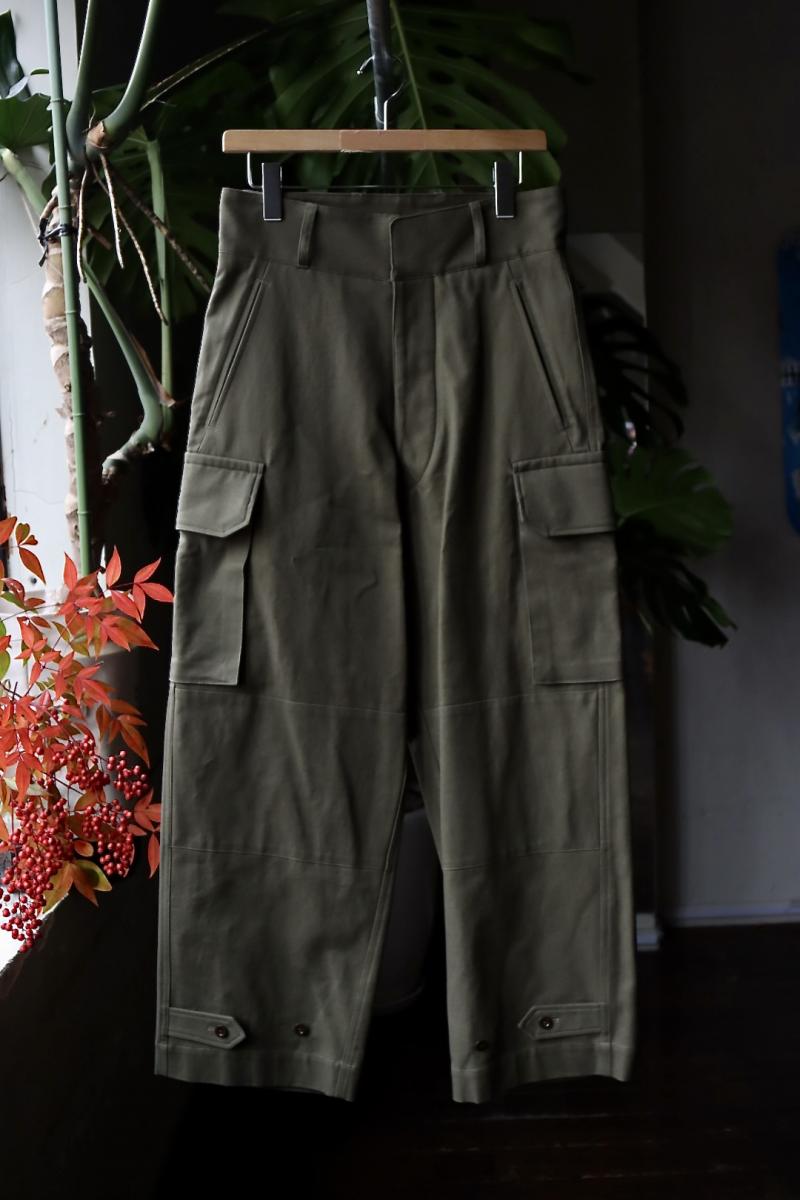 blurhms ROOTSTOCK ֥顼ॹ23SS blurhmsROOTSTOCK Cotton Serge 47 Pants(bROOTS23S35)1223()ȯ!